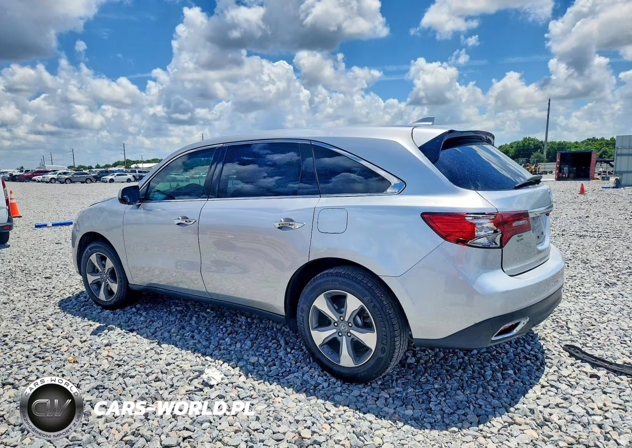 2014 Acura Mdx VIN:5FRYD3H21EB006122 - 2