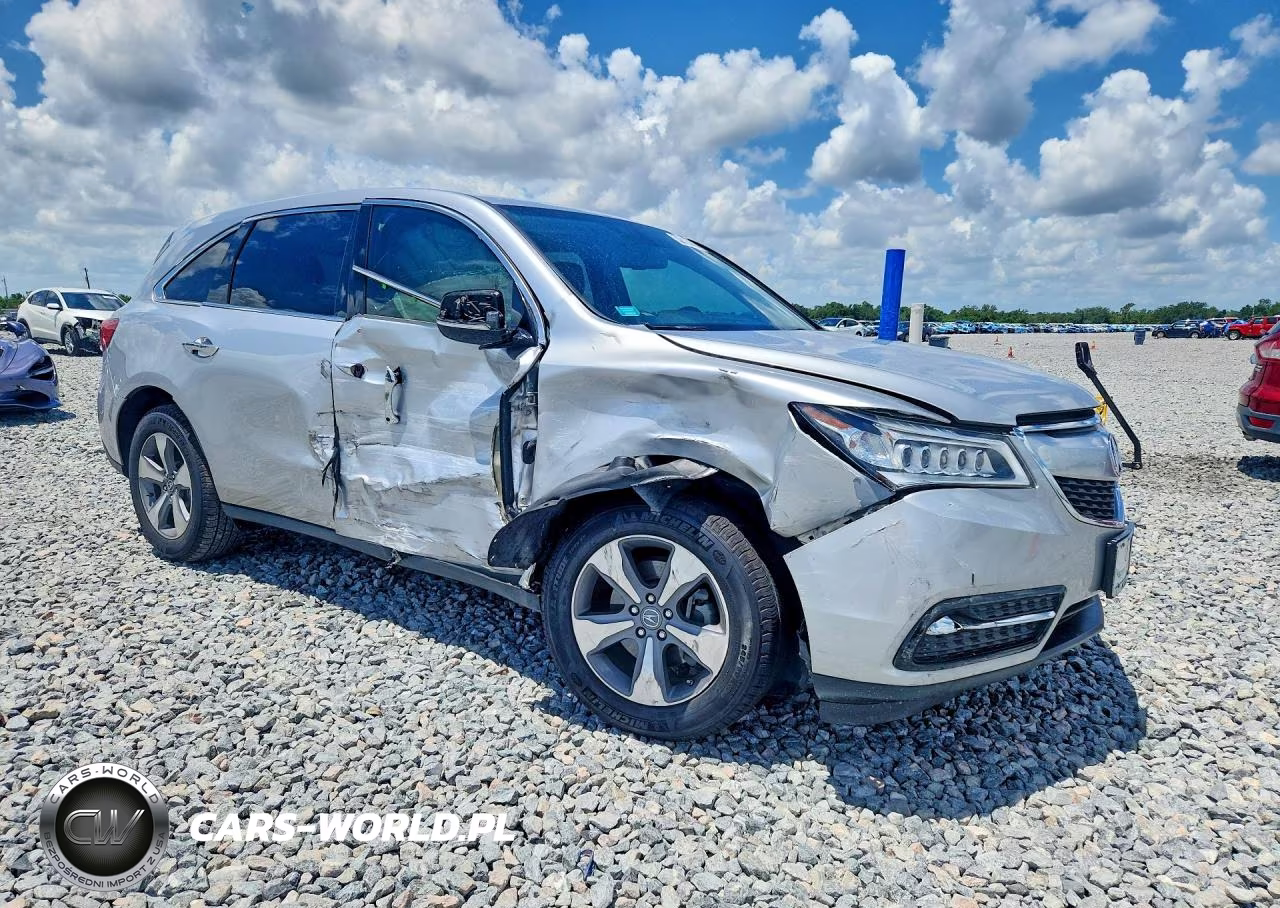 2014 Acura Mdx VIN:5FRYD3H21EB006122 - 4