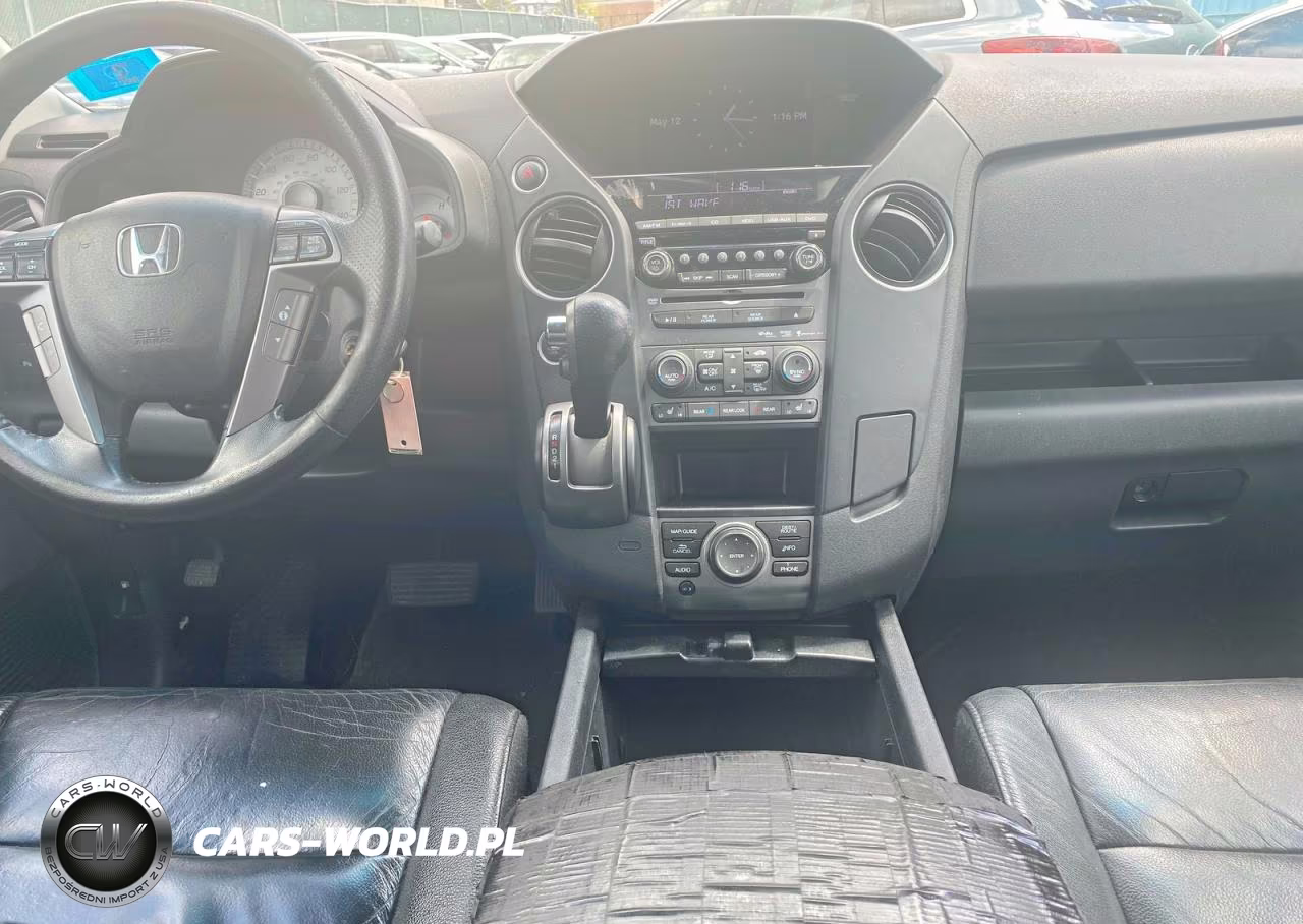 2012 Honda Pilot Touring VIN:5FNYF4H97CB019114 - 9