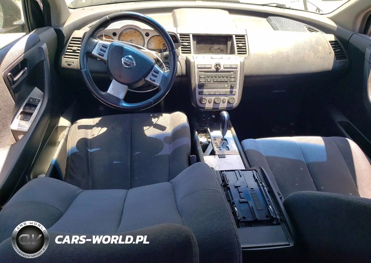 2005 Nissan Murano S VIN:JN8AZ08W45W420551 - 8
