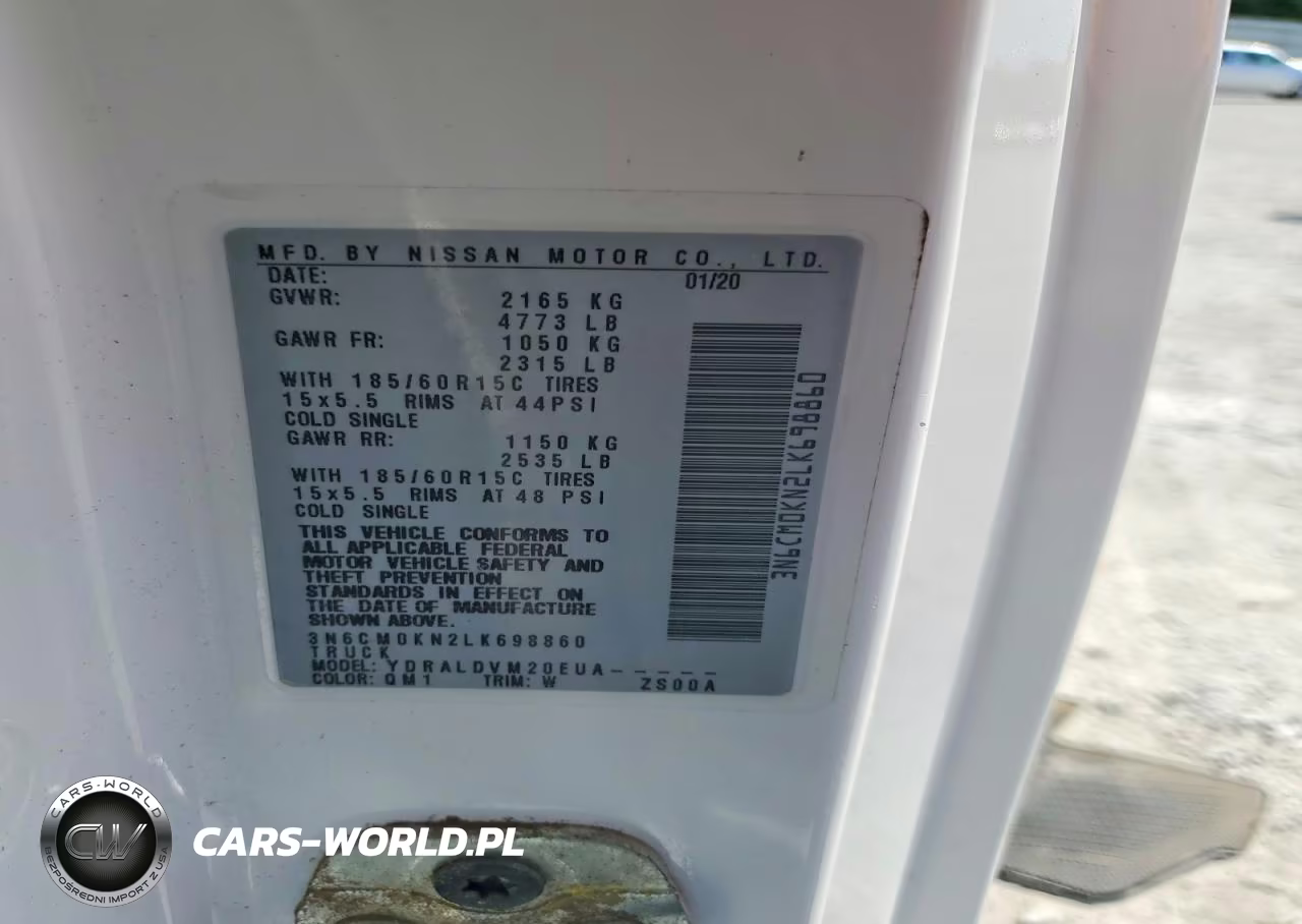 2020 Nissan Nv200 S VIN:3N6CM0KN2LK698860 - 13