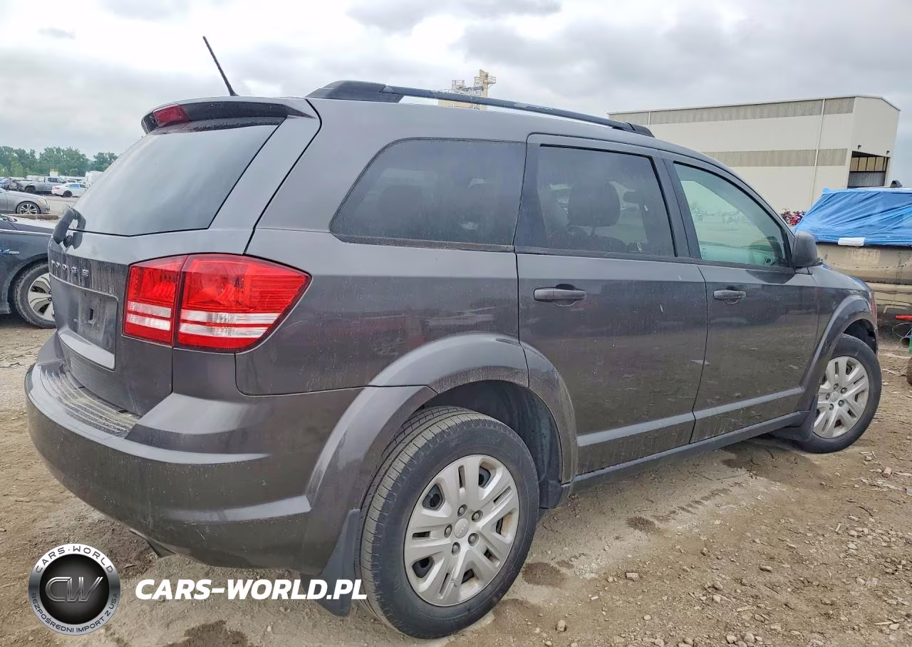 2017 Dodge Journey Se VIN:3C4PDCAB7HT539413 - 3
