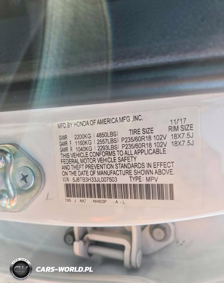 2018 Acura Rdx VIN:5J8TB3H33JL007503 - 13