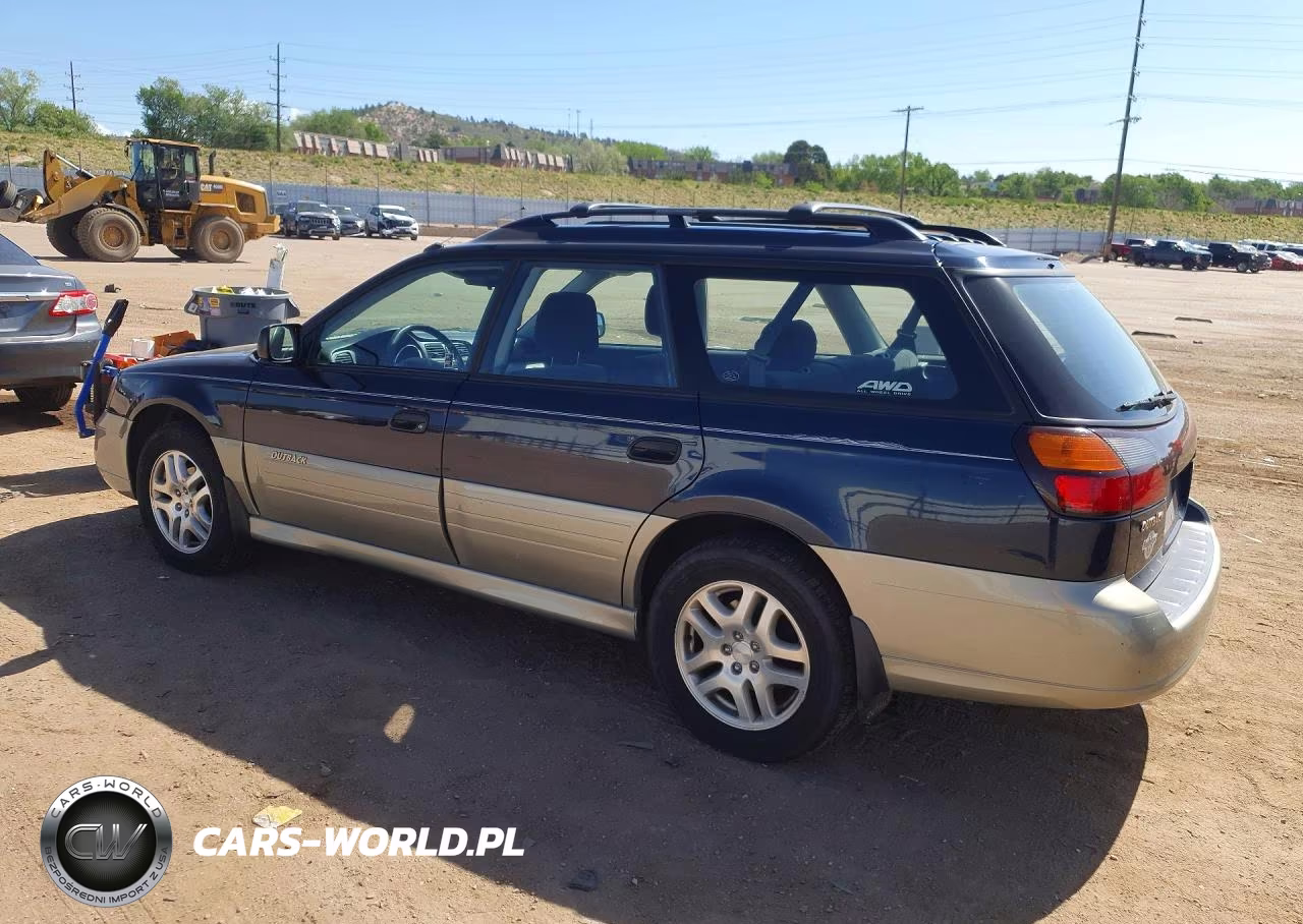 2000 Subaru Legacy Outback VIN:4S3BH6659Y7660175 - 2