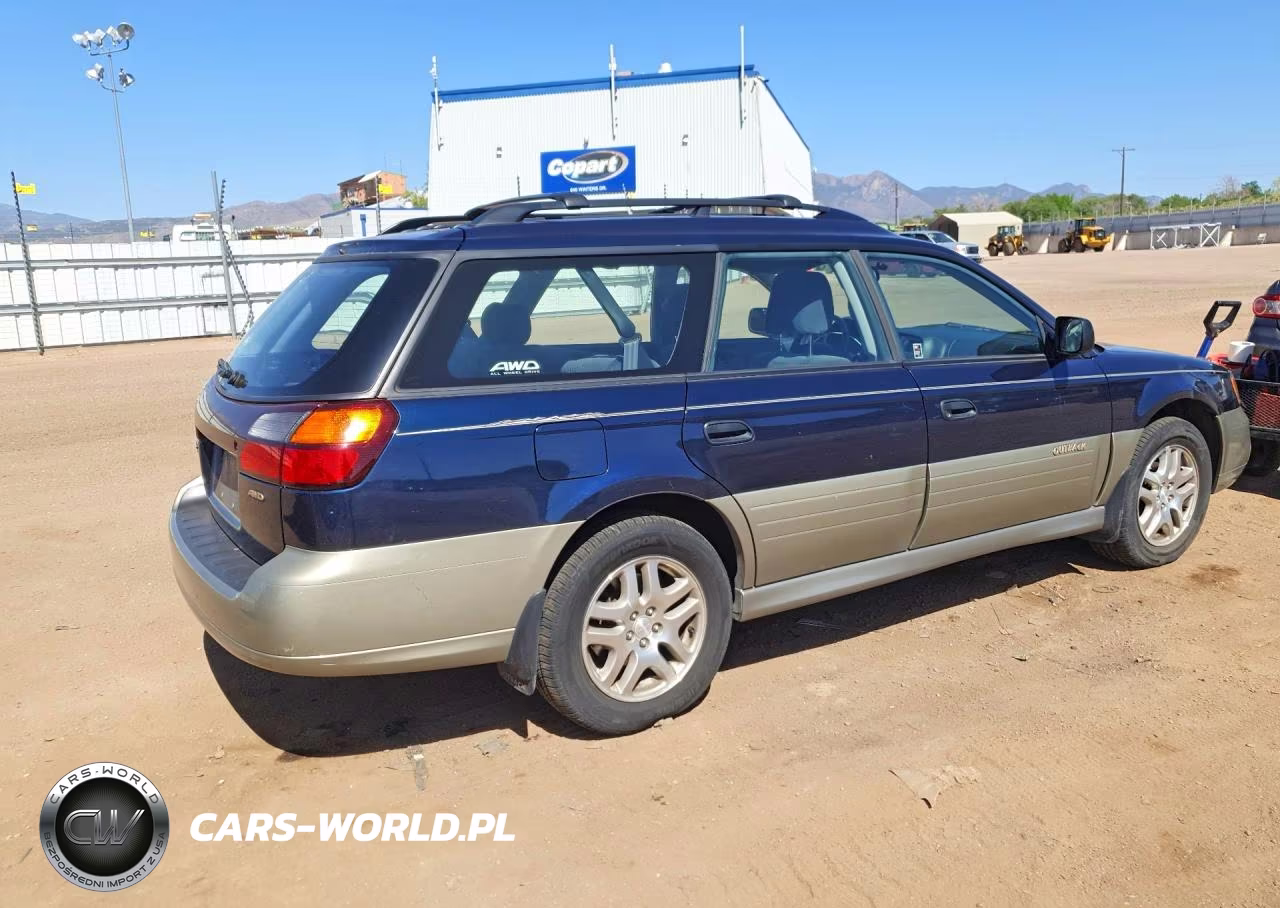 2000 Subaru Legacy Outback VIN:4S3BH6659Y7660175 - 3
