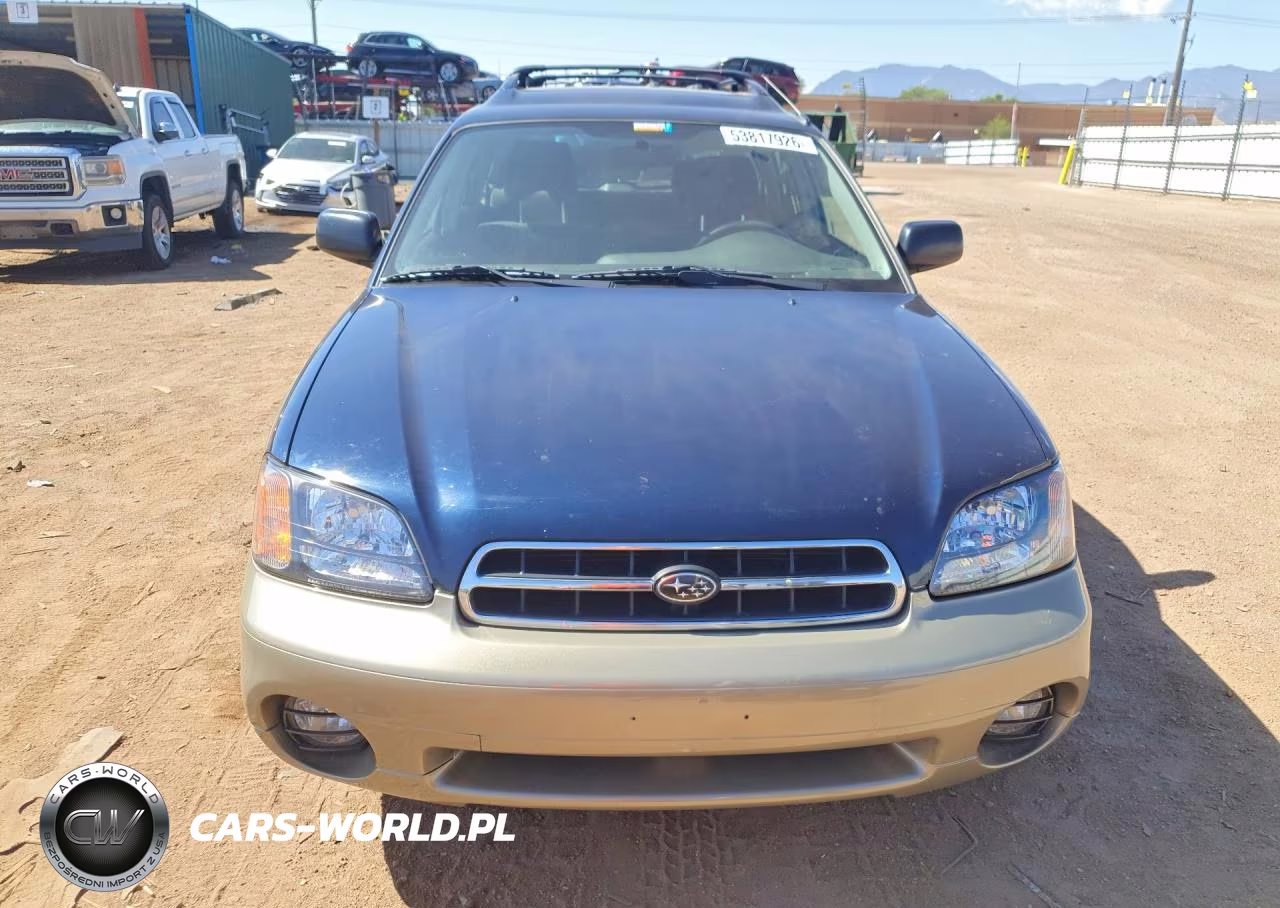 2000 Subaru Legacy Outback VIN:4S3BH6659Y7660175 - 5