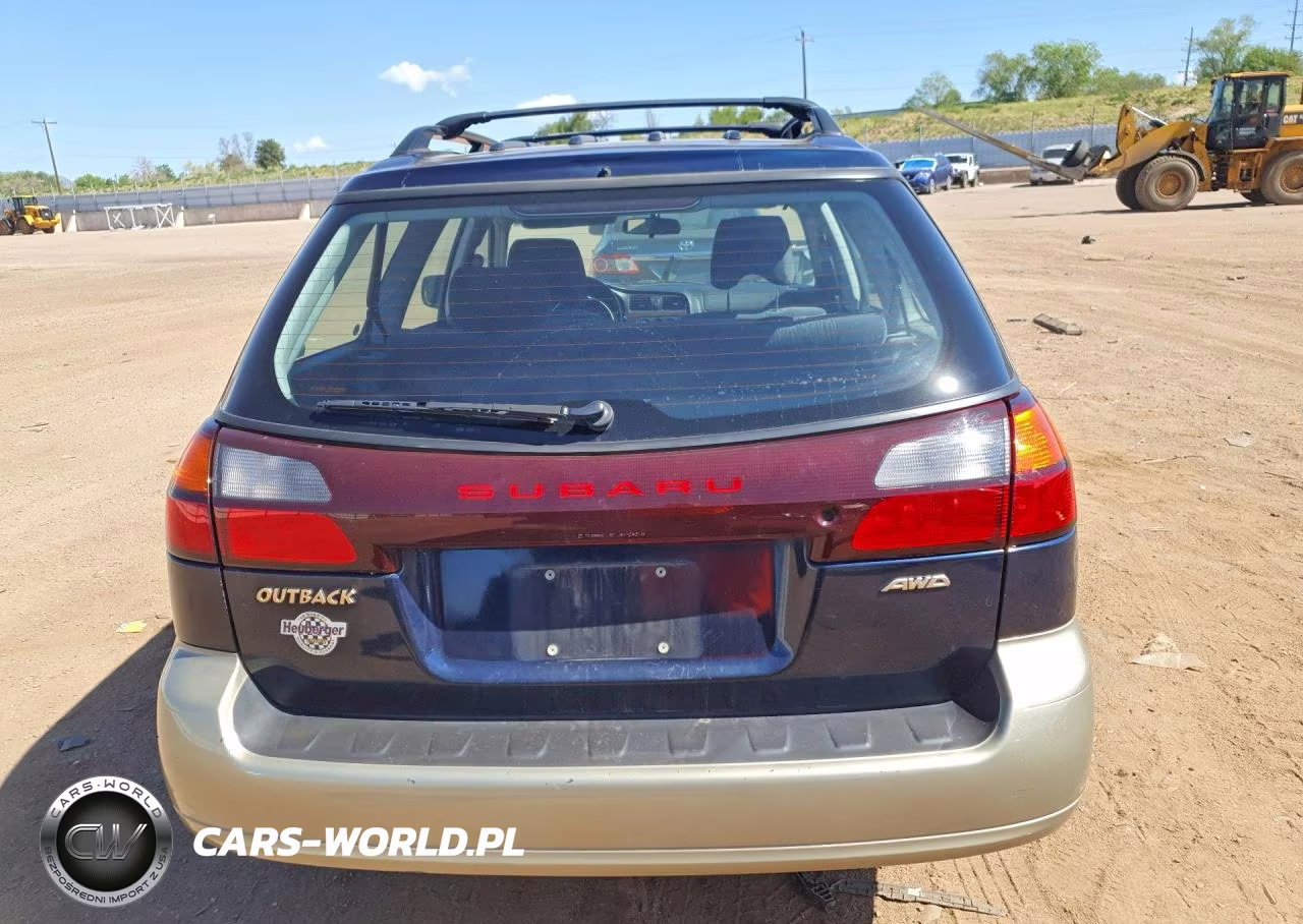 2000 Subaru Legacy Outback VIN:4S3BH6659Y7660175 - 6
