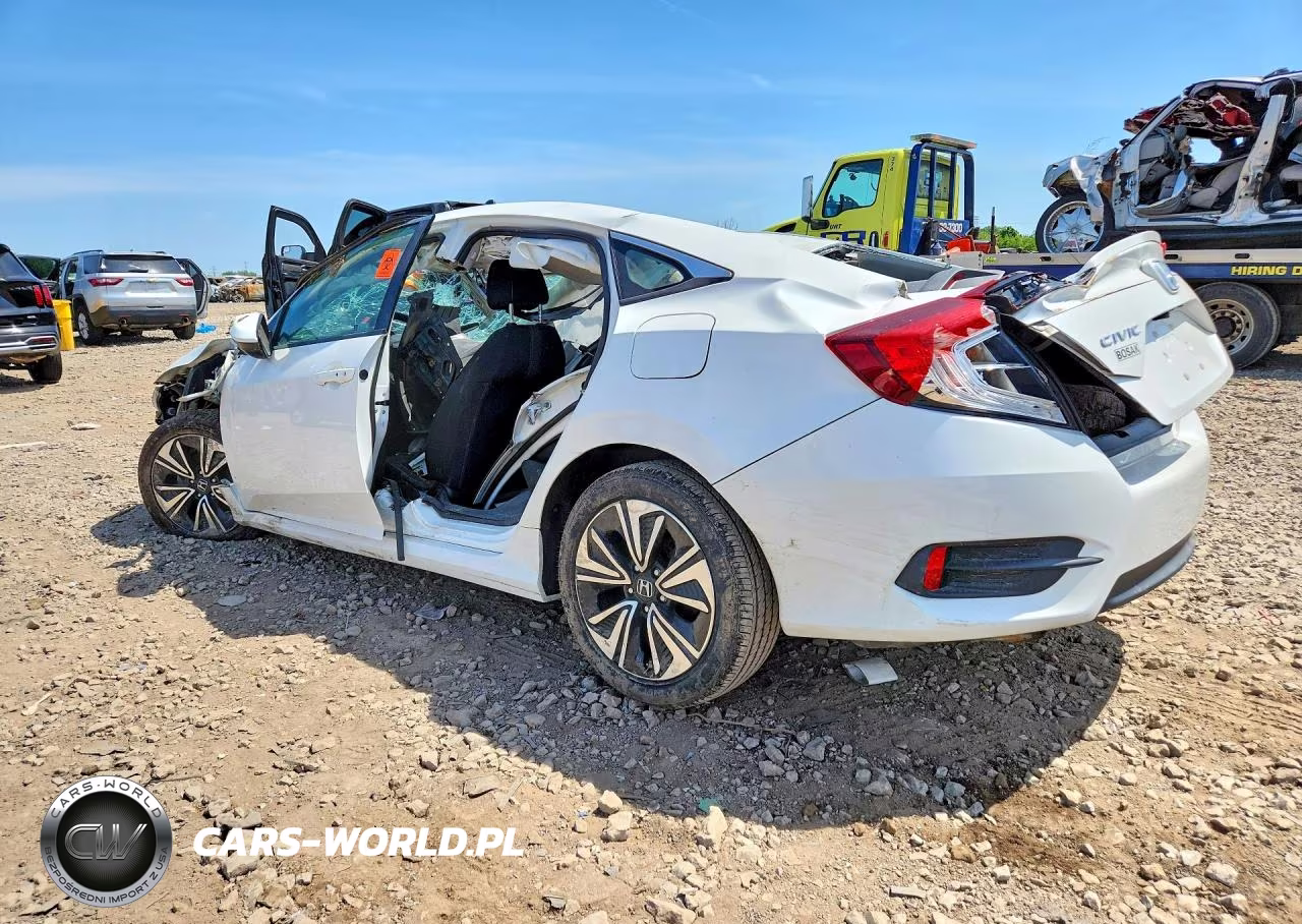 2018 Honda Civic Ex VIN:19XFC1F33JE002925 - 2