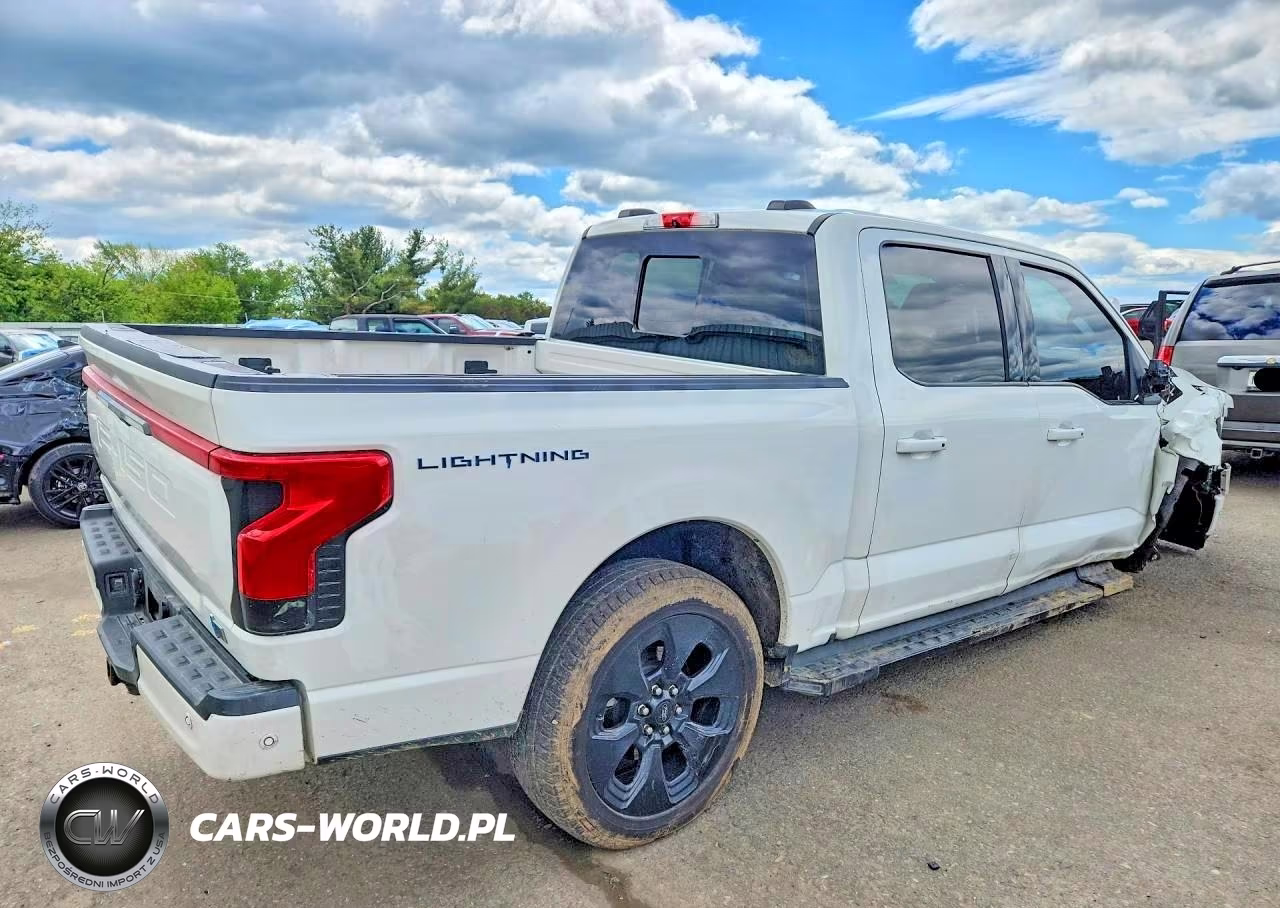2022 Ford F150 Lightning Pro VIN:1FT6W1EV5NWG02979 - 3