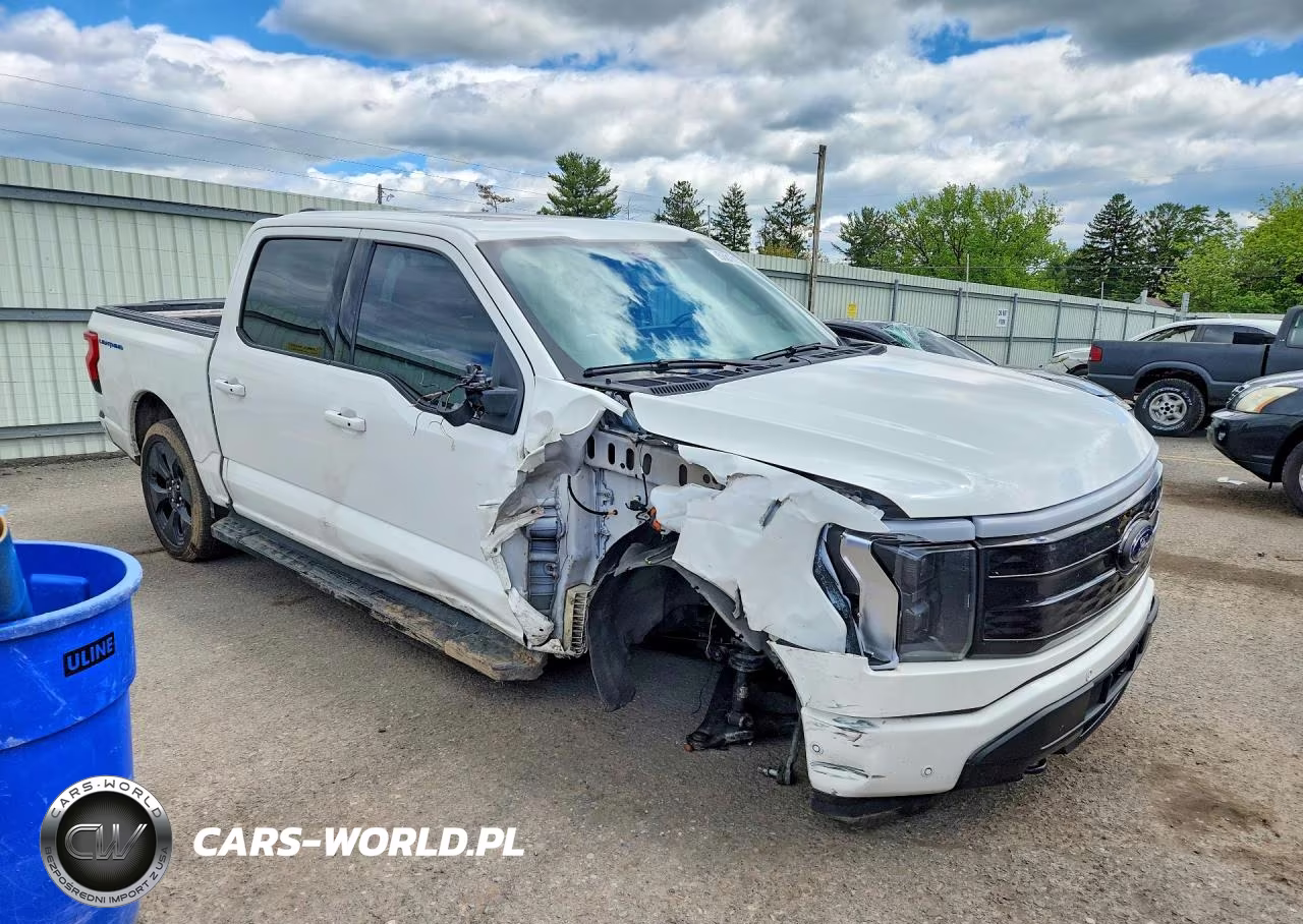 2022 Ford F150 Lightning Pro VIN:1FT6W1EV5NWG02979 - 4