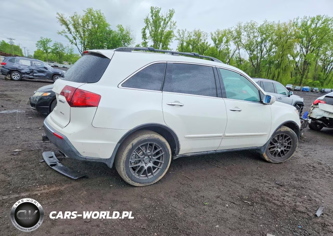 2010 Acura Mdx Advance VIN:2HNYD2H79AH500671 - 3