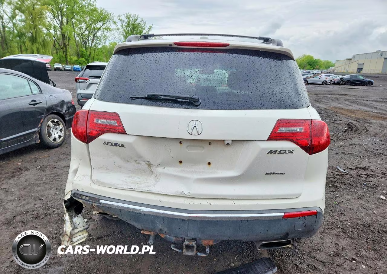 2010 Acura Mdx Advance VIN:2HNYD2H79AH500671 - 6