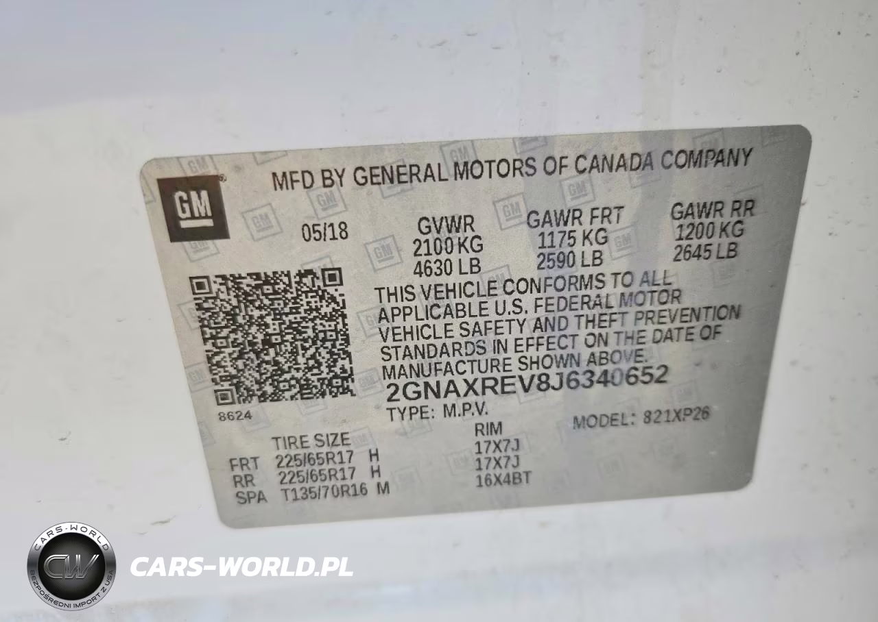 2018 Chevrolet Equinox Ls VIN:2GNAXREV8J6340652 - 12