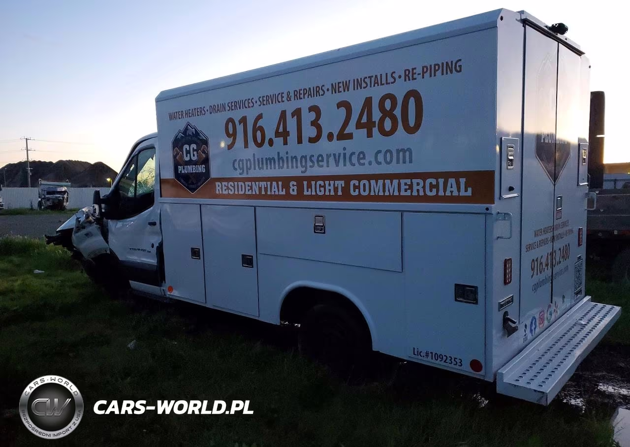 2019 Ford Transit Utility - Service Truck VIN:1FDBW5PM9KKA70936 - 2
