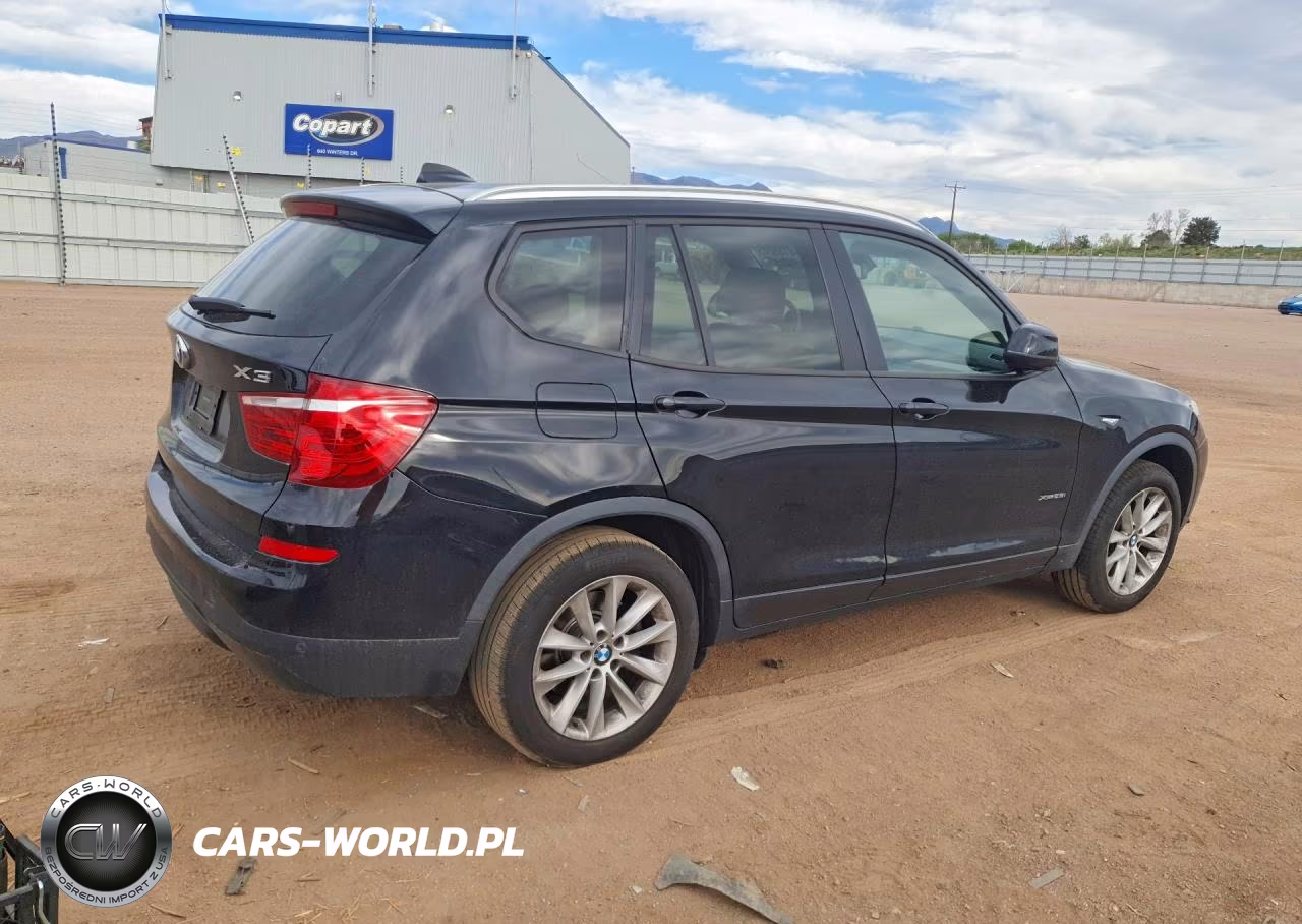 2016 BMW X3 xDrive28I VIN:5UXWX9C50G0D94838 - 3