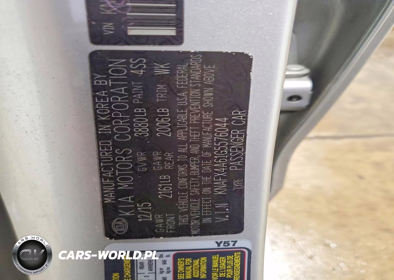 2016 Kia Forte Lx VIN:KNAFX4A61G5576044 - 12