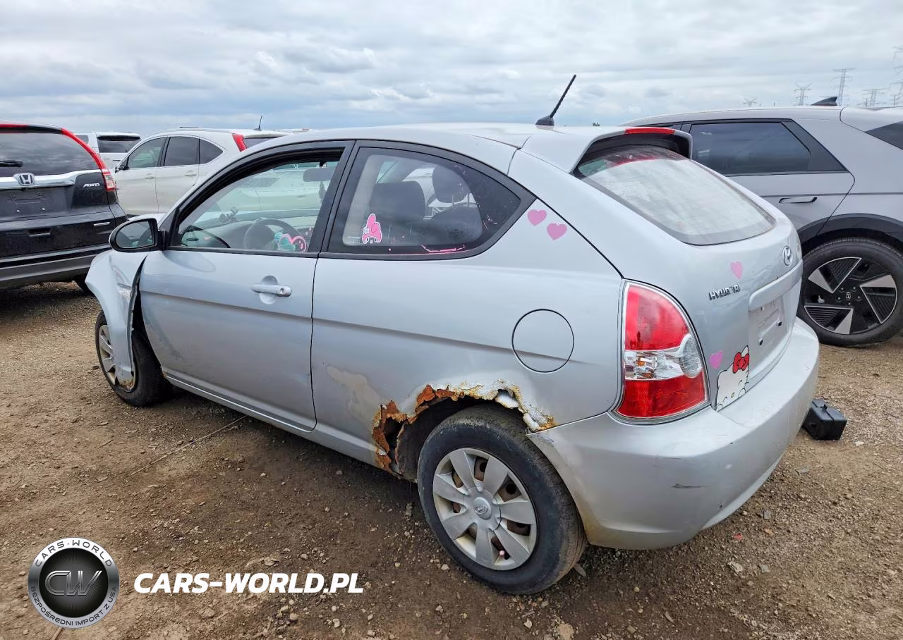 2007 Hyundai Accent Gs VIN:KMHCM36C27U040230 - 2