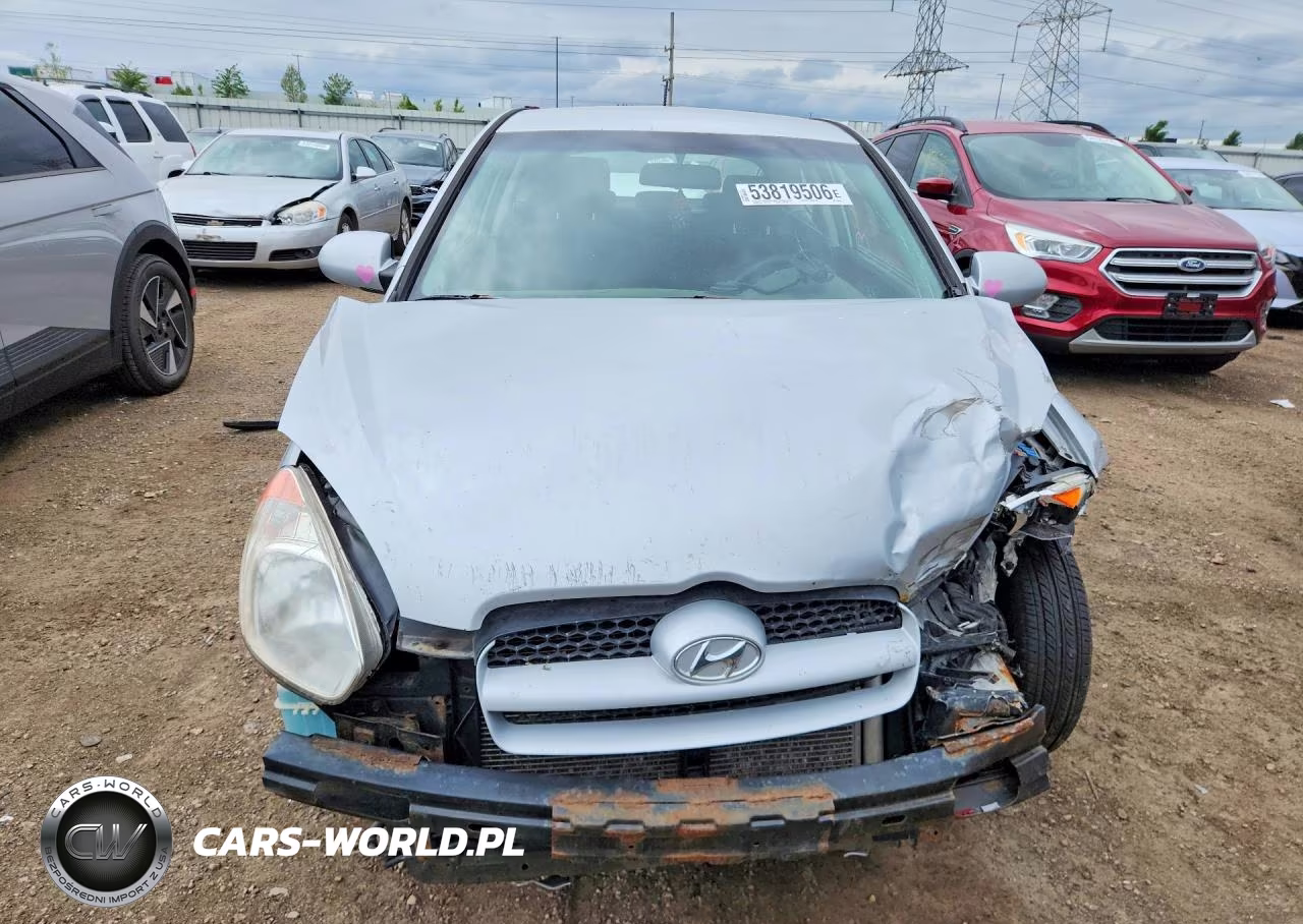2007 Hyundai Accent Gs VIN:KMHCM36C27U040230 - 5