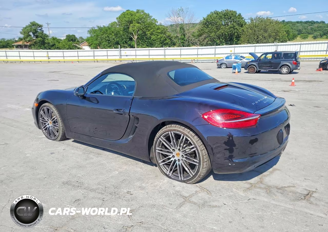 2016 Porsche Boxster VIN:WP0CA2A81GS120771 - 2