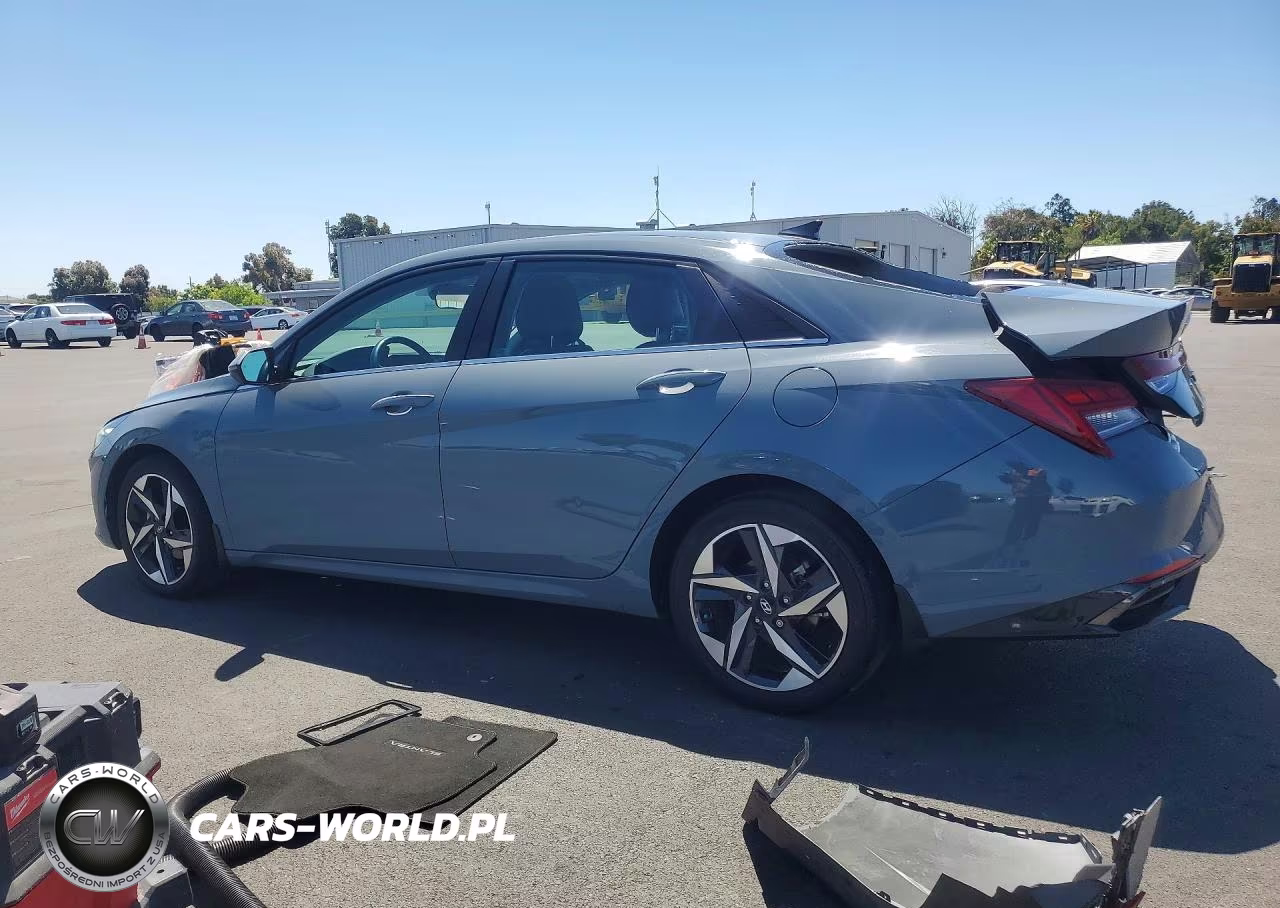 2022 Hyundai Elantra Sel VIN:KMHLN4AG1NU317086 - 2