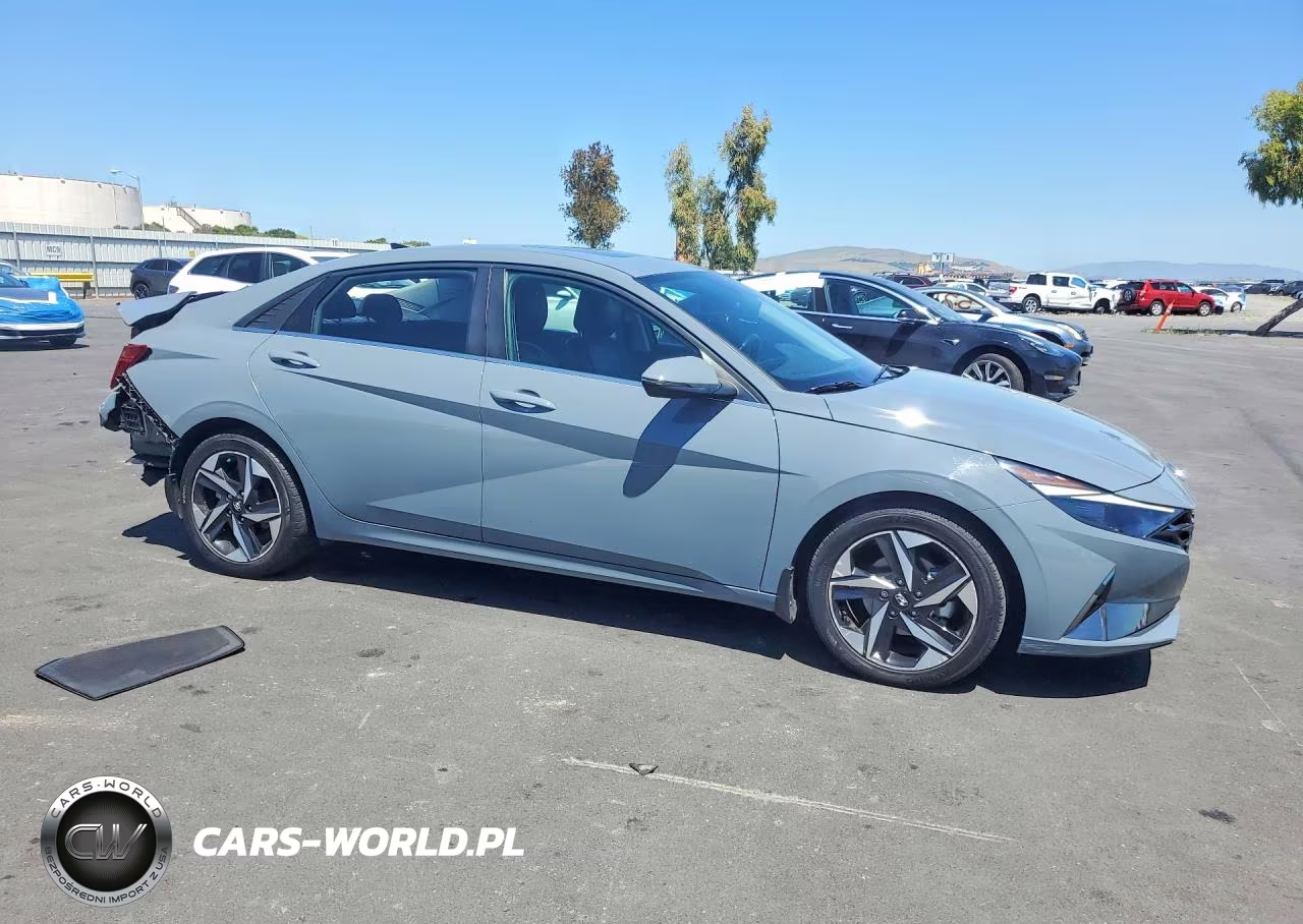 2022 Hyundai Elantra Sel VIN:KMHLN4AG1NU317086 - 4