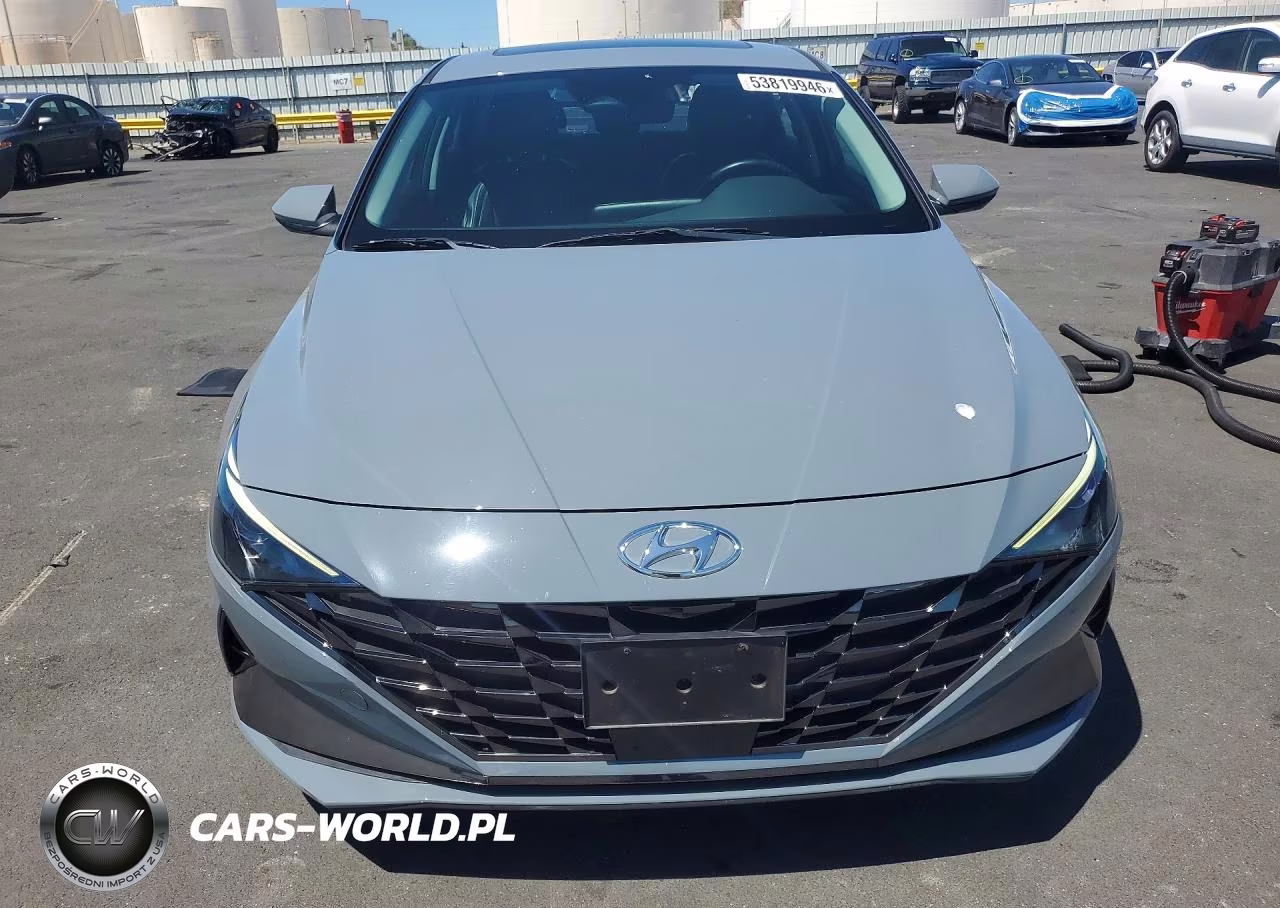 2022 Hyundai Elantra Sel VIN:KMHLN4AG1NU317086 - 5