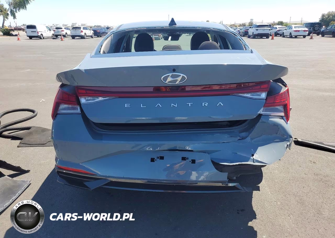 2022 Hyundai Elantra Sel VIN:KMHLN4AG1NU317086 - 6