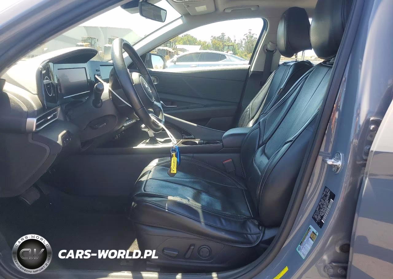 2022 Hyundai Elantra Sel VIN:KMHLN4AG1NU317086 - 7