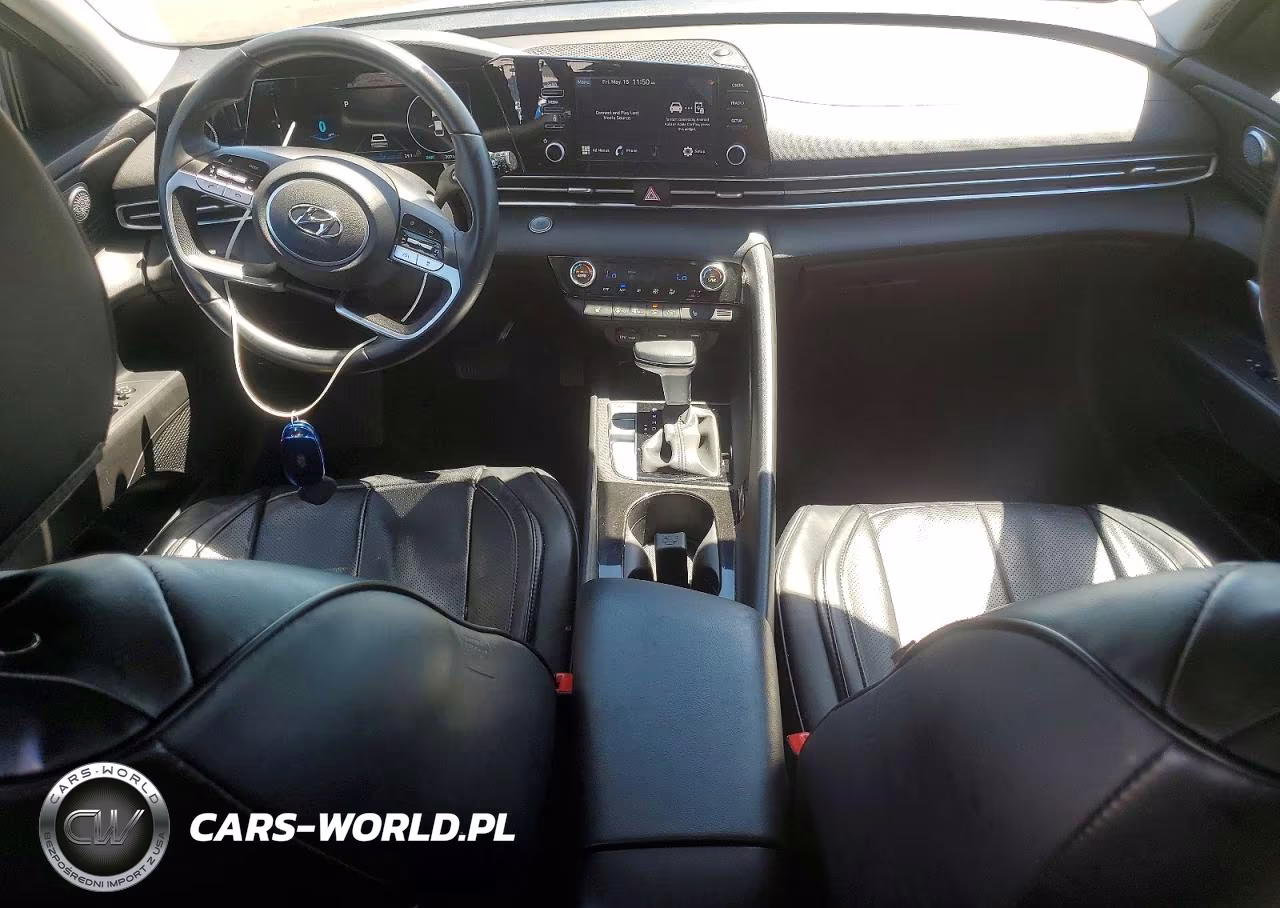 2022 Hyundai Elantra Sel VIN:KMHLN4AG1NU317086 - 8