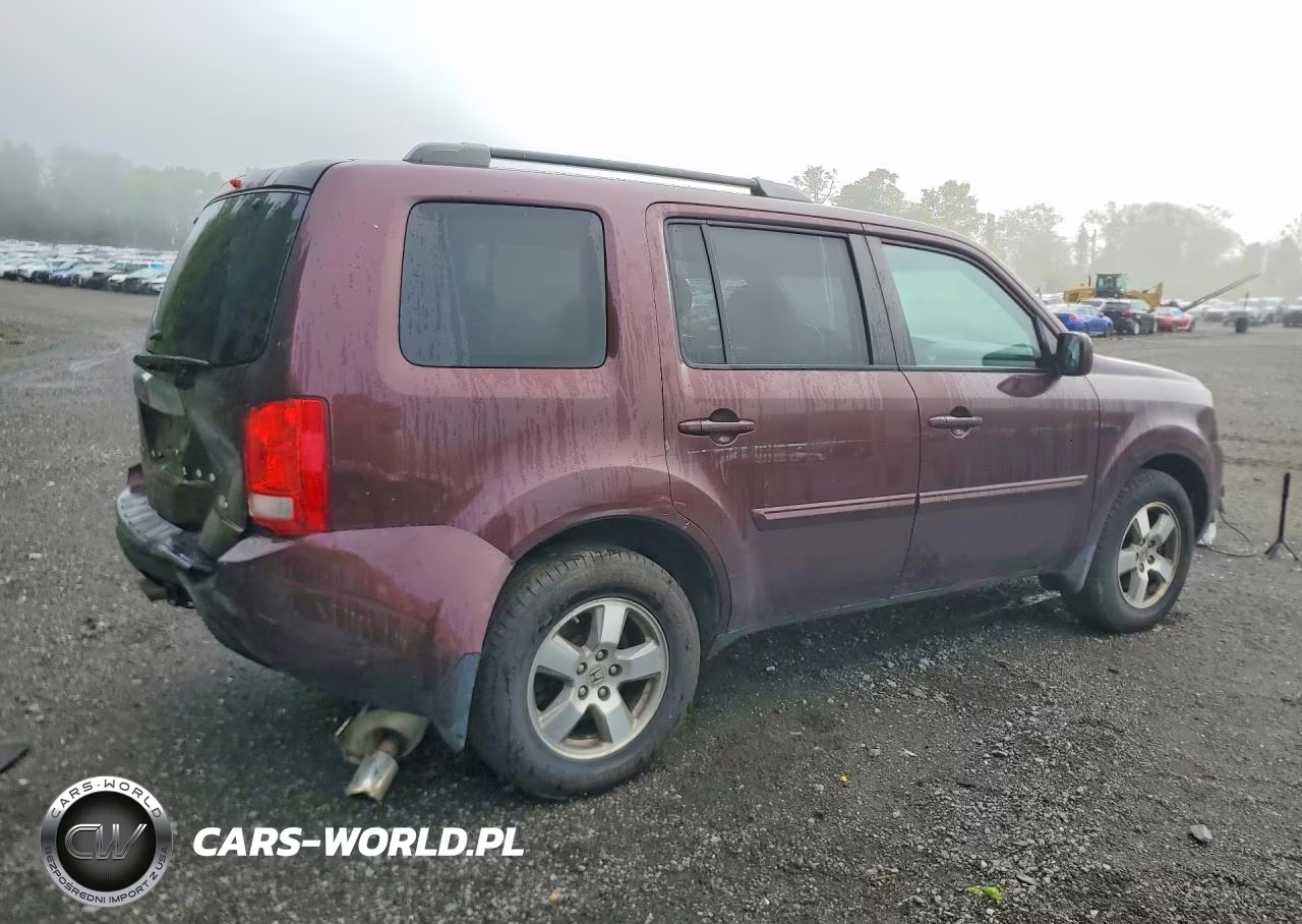 2010 Honda Pilot Exl VIN:5FNYF4H50AB026464 - 3