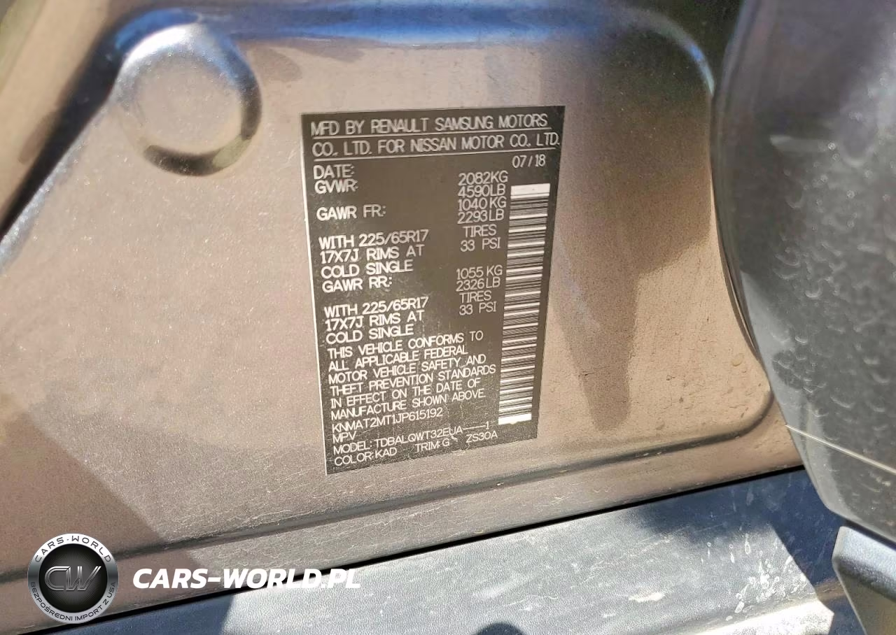 2018 Nissan Rogue S VIN:KNMAT2MT1JP615192 - 13