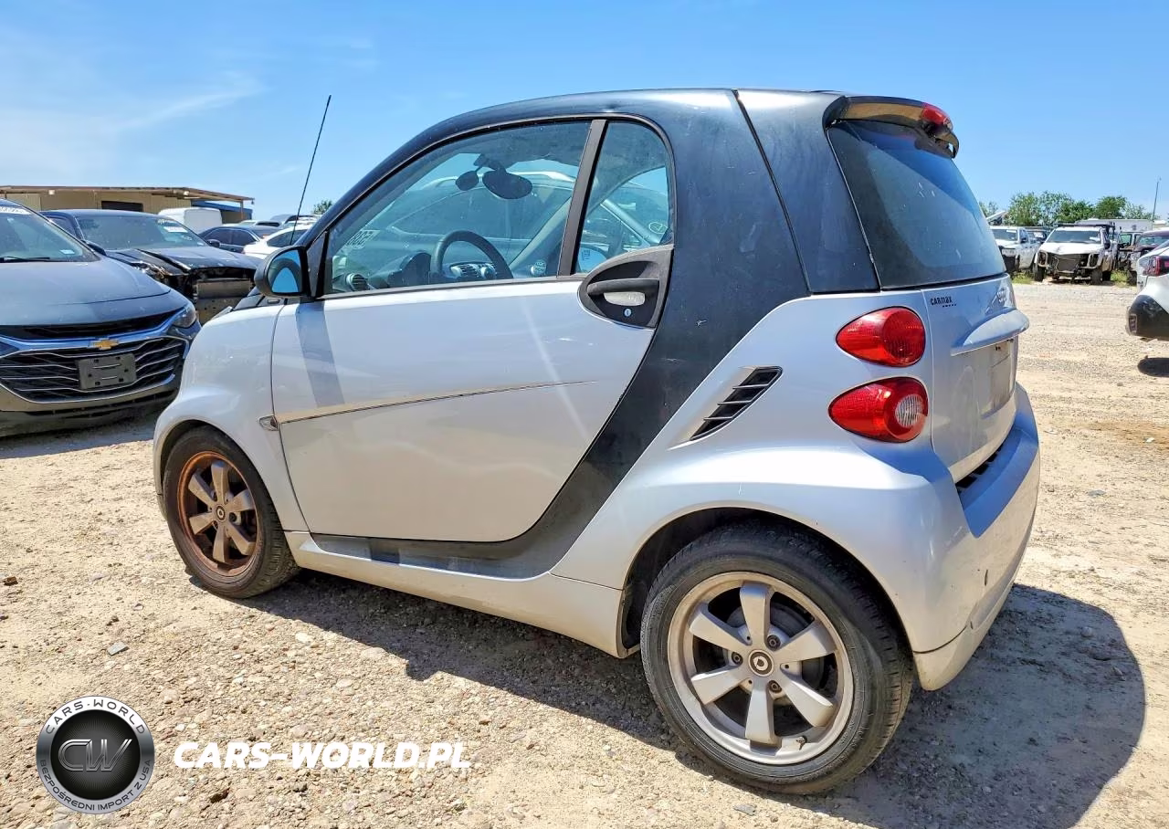2012 Smart Fortwo Pure VIN:WMEEJ3BA7CK568007 - 2