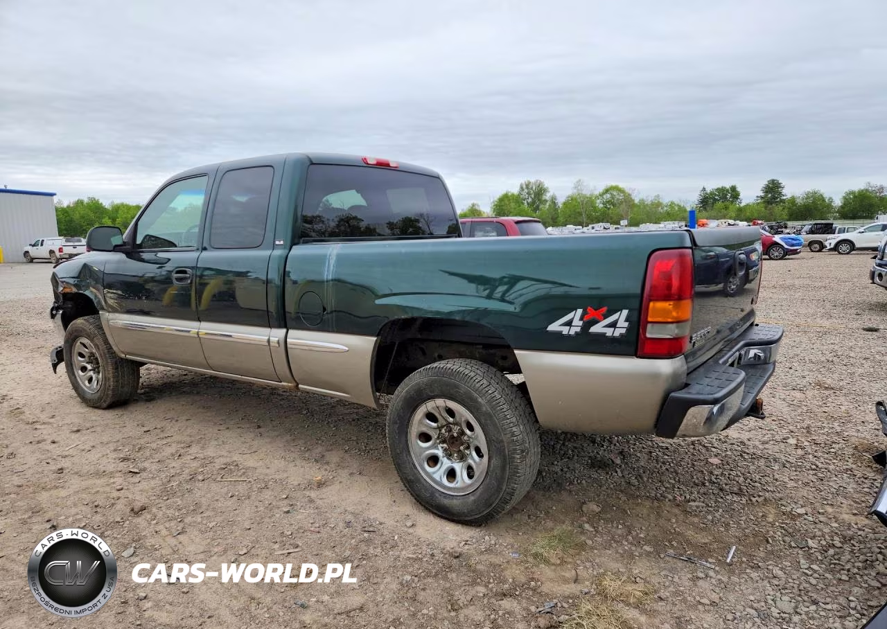 2001 GMC New Sierra K1500 VIN:2GTEK19T911370758 - 2