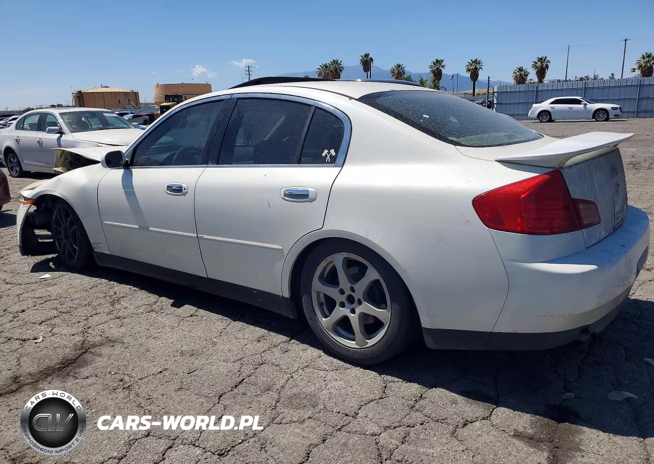 2003 Infiniti G35 Base VIN:JNKCV51E63M017578 - 2