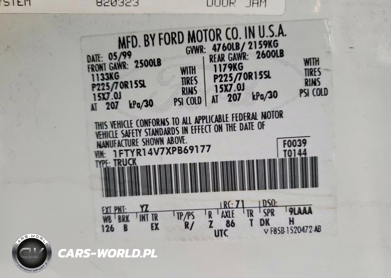 1999 Ford Ranger Super Cab VIN:1FTYR14V7XPB69177 - 13