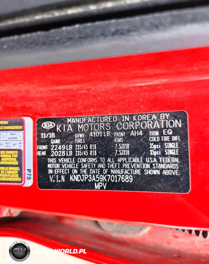 2019 Kia Soul + VIN:KNDJP3A59K7017689 - 12