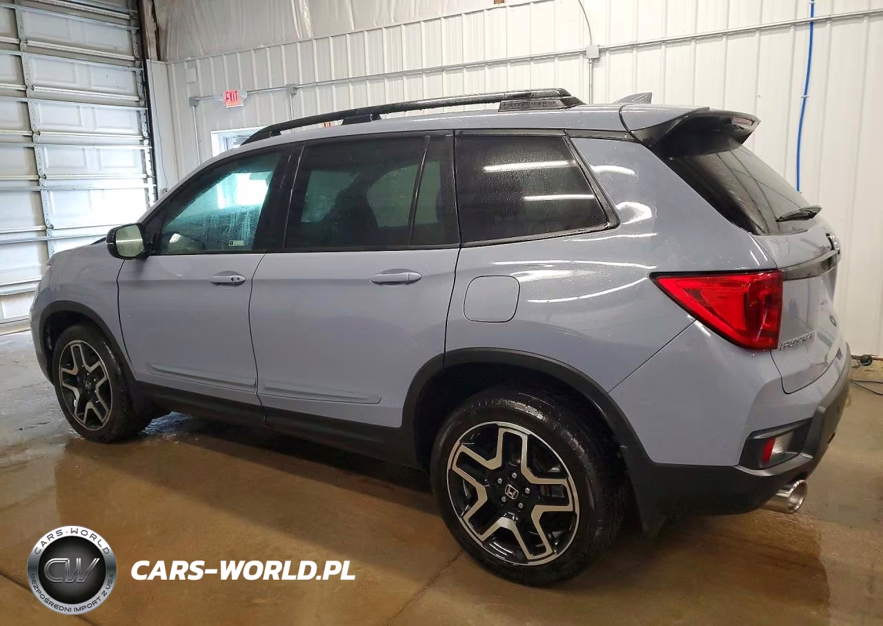2022 Honda Passport Elite VIN:5FNYF8H00NB009598 - 2