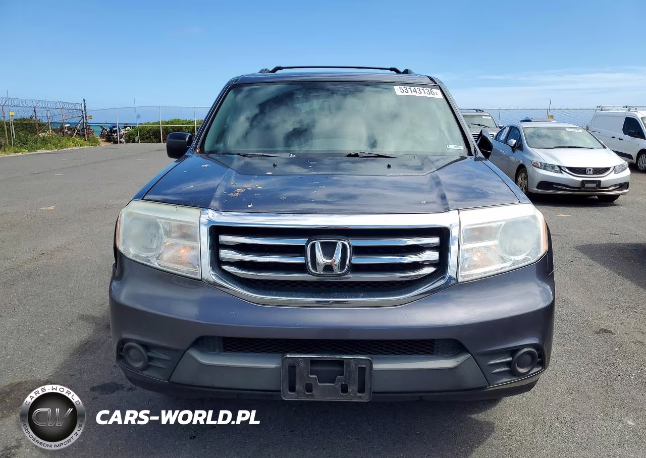 2014 Honda Pilot Lx VIN:5FNYF3H27EB023101 - 5
