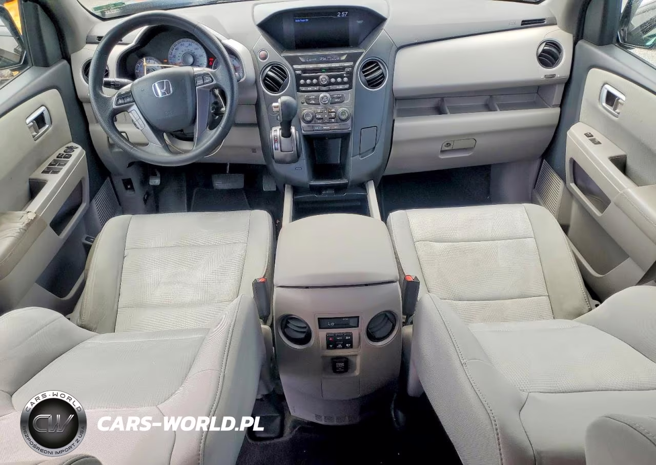 2014 Honda Pilot Lx VIN:5FNYF3H27EB023101 - 8