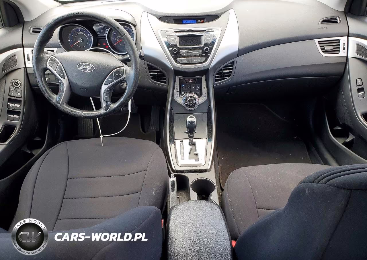 2013 Hyun Elantra VIN:KMHDH4AE2DU003049 - 8