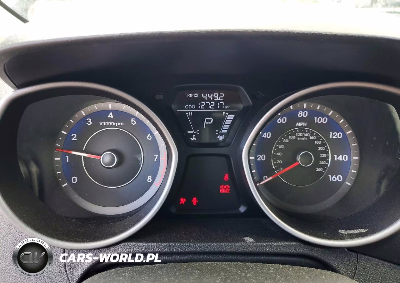 2013 Hyun Elantra VIN:KMHDH4AE2DU003049 - 9