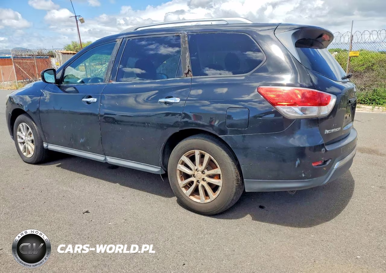 2015 Nissan Pathfinder Sv VIN:5N1AR2MN9FC604435 - 2