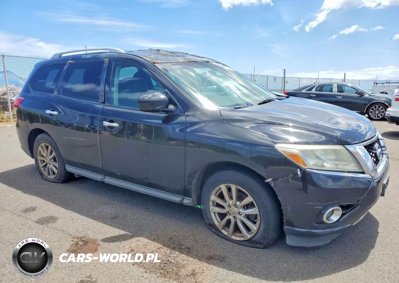 2015 Nissan Pathfinder Sv VIN:5N1AR2MN9FC604435 - 4