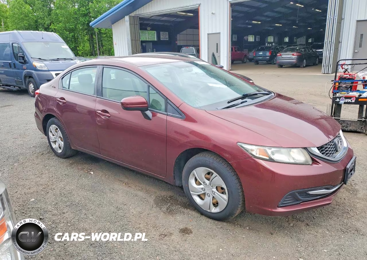 2015 Honda Civic Lx VIN:19XFB2F50FE278917 - 4
