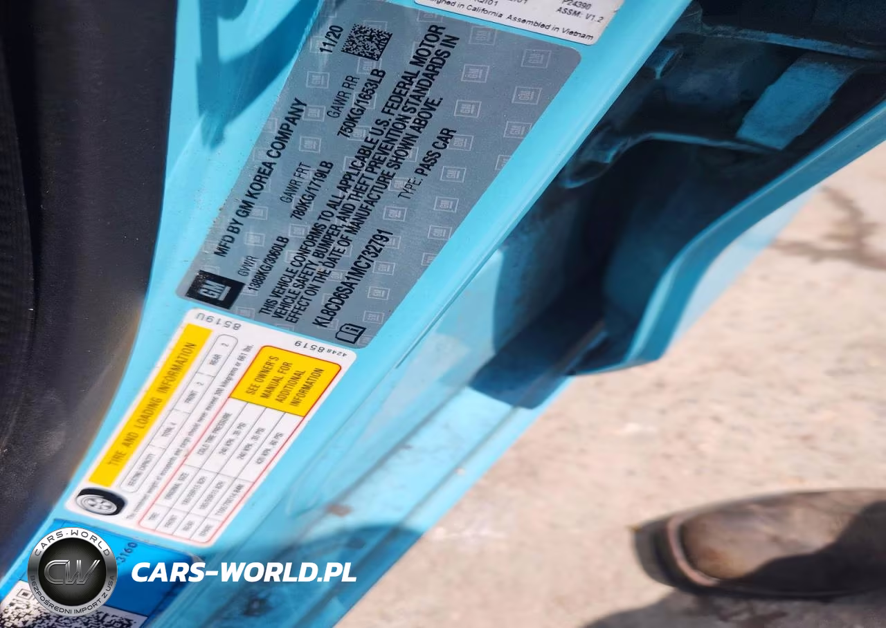 2021 Chevrolet Spark 1Lt VIN:KL8CD6SA1MC732791 - 12