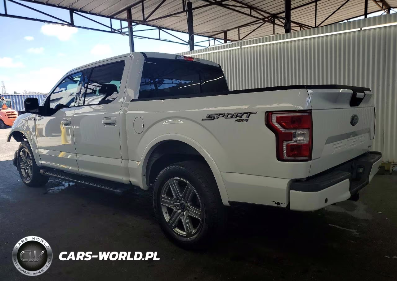 2018 Ford F150 Supercrew VIN:1FTEW1EPXJFC58346 - 2