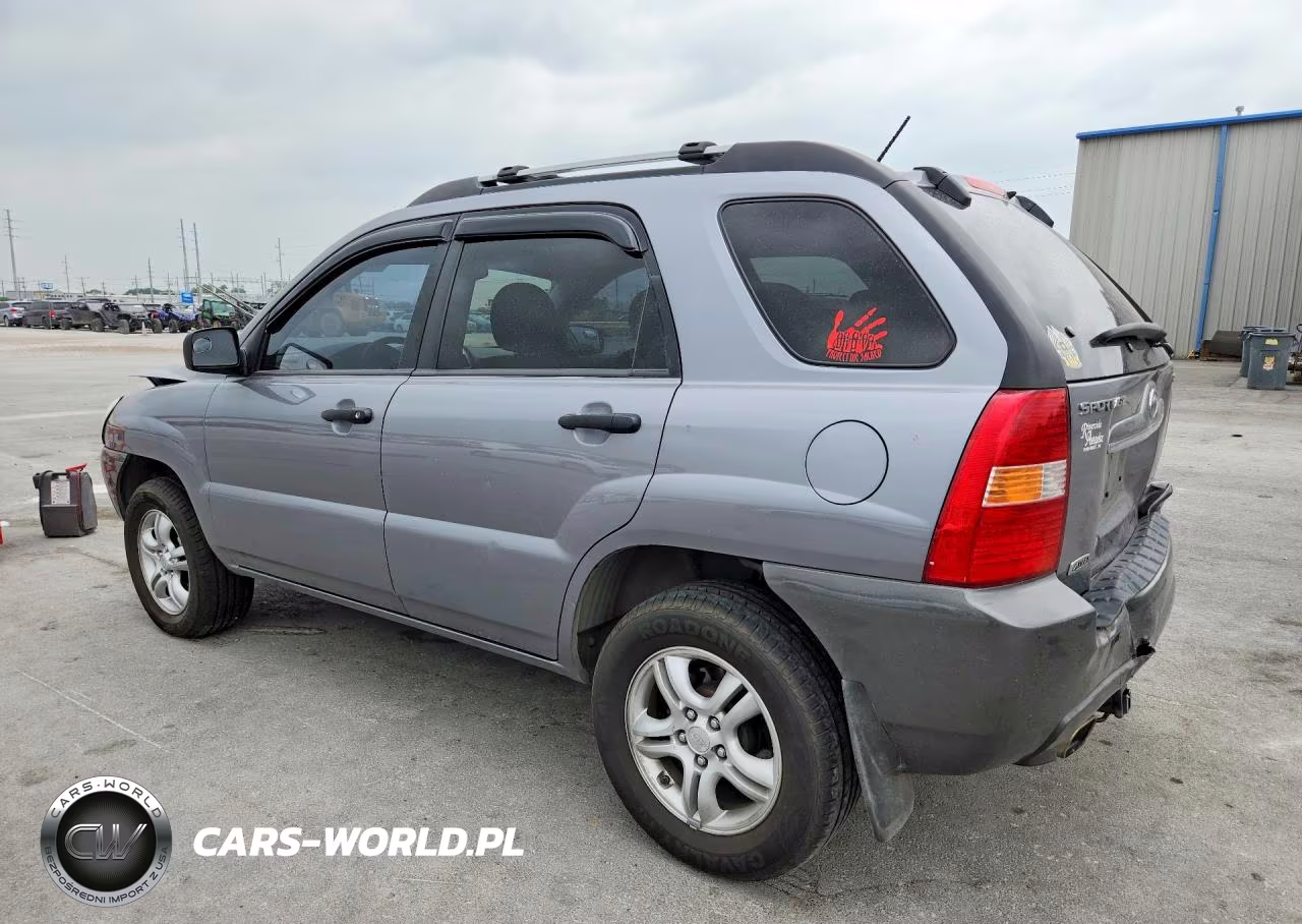 2008 Kia Sportage Lx VIN:KNDJE723X87533398 - 2
