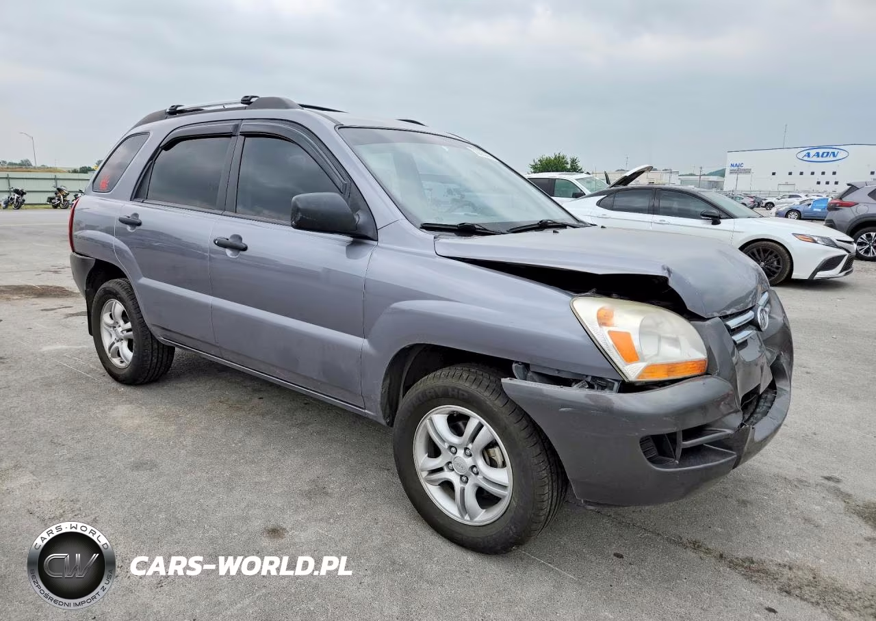 2008 Kia Sportage Lx VIN:KNDJE723X87533398 - 4