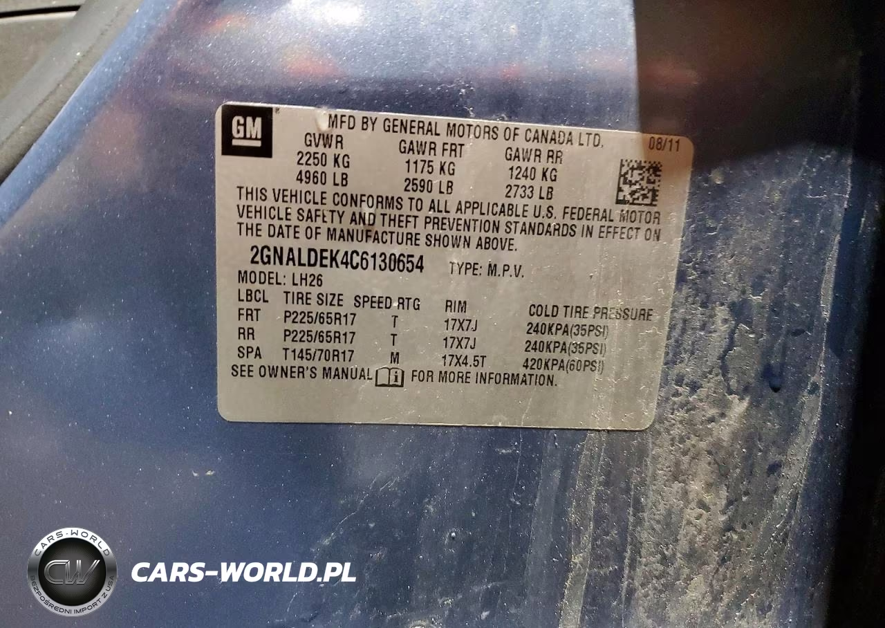 2012 Chevrolet Equinox Lt VIN:2GNALDEK4C6130654 - 13
