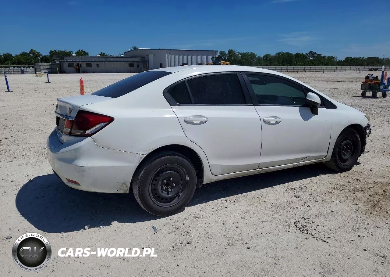 2013 Honda Civic Lx VIN:2HGFB2F52DH548541 - 3